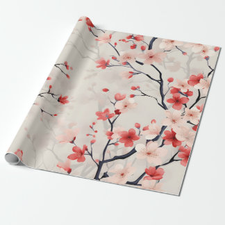 Cherry Blossom Floral Geschenkpapier