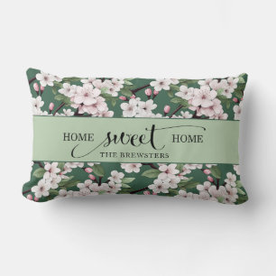 Cherry Blossom Floral Zuhause Sweet Zuhause Lendenkissen