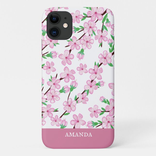 Cherry blossom flower Case-Mate iPhone case (Rückseite)