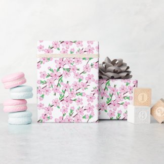 Cherry blossom flower geschenkpapier