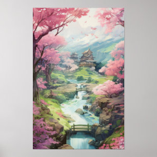 Cherry Blossom Garden - Studio Ghibli S Poster