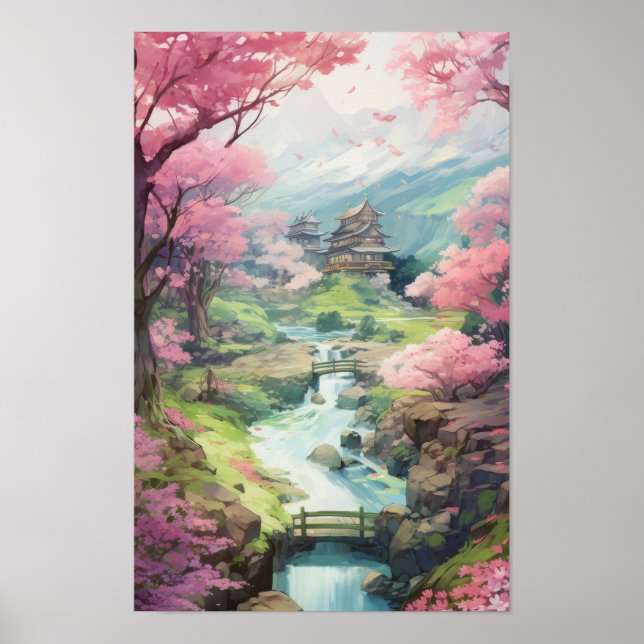 Cherry Blossom Garden - Studio Ghibli S Poster (Vorne)
