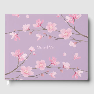 Cherry Blossom Gästebuch