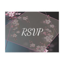 Cherry Blossom Geometric Floral UAWG
