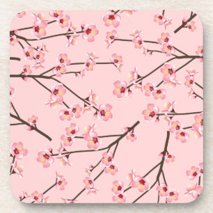 Cherry Blossom Getränkeuntersetzer