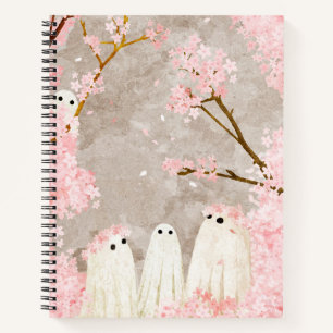 Cherry Blossom Ghosts Notizbuch