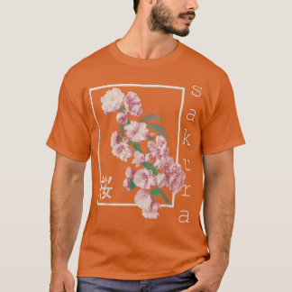 Cherry Blossom Graphic Vintag Japanisch Sakura Kan T-Shirt