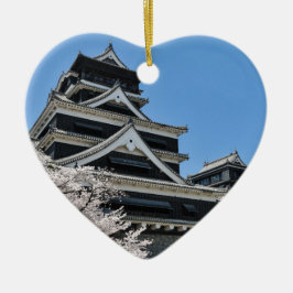 Cherry Blossom in Japan Keramik Ornament