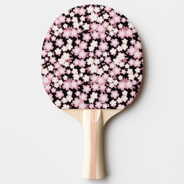 Cherry Blossom -Japanese Sakura- Tischtennis Schläger (Vorderseite)