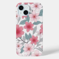 Cherry Blossom Japanisch Pink Sakura Muster