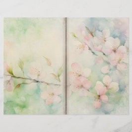 Cherry Blossom Journal Paper