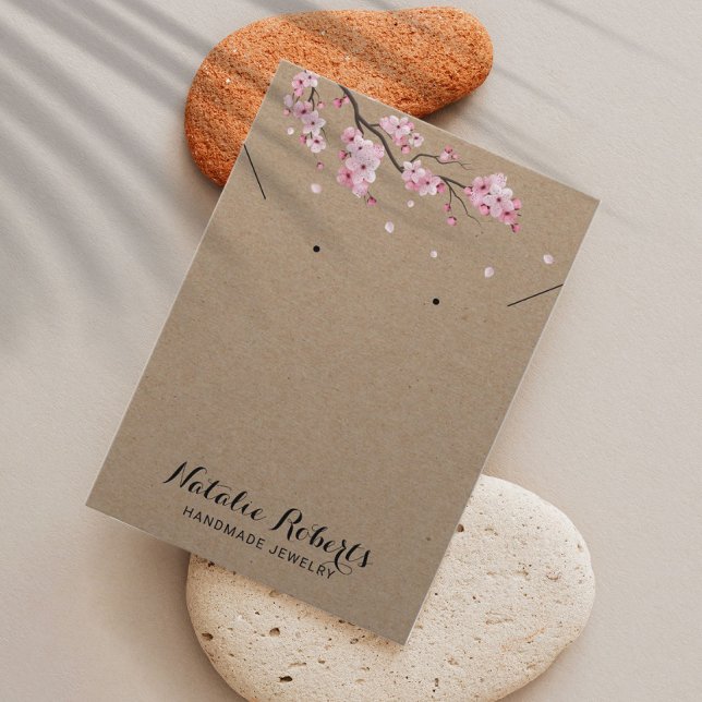 Cherry Blossom Juwelier Erring Necklace Display (Von Creator hochgeladen)