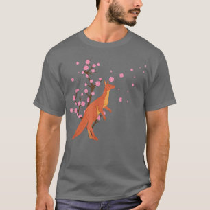 Cherry Blossom Kangaroo Tier Japanisch Sakura Flo T-Shirt