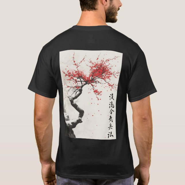 Cherry Blossom Kanji T-Shirt (Rückseite)