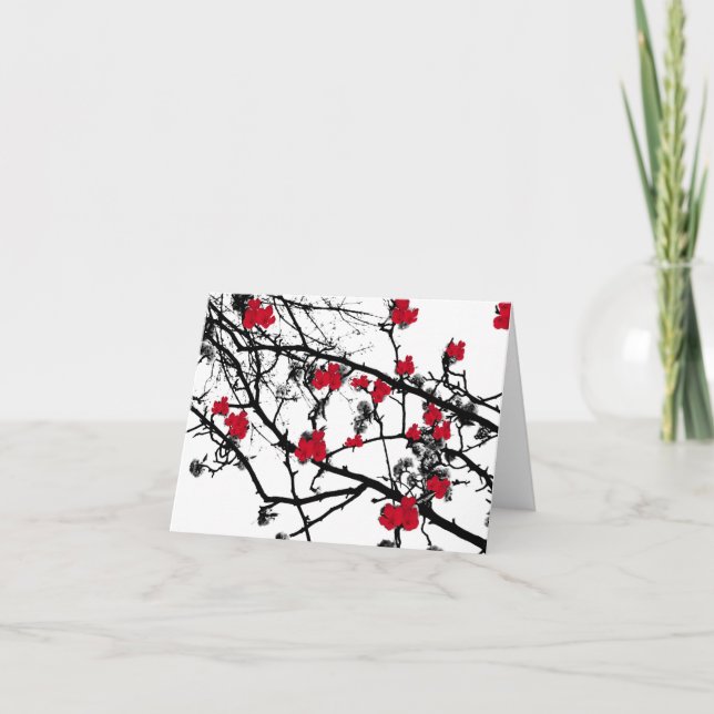 Cherry Blossom Karte (Vorderseite)