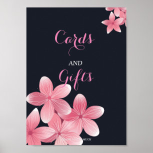 Cherry Blossom Karten und Geschenke Poster