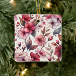 Cherry Blossom Keramikornament