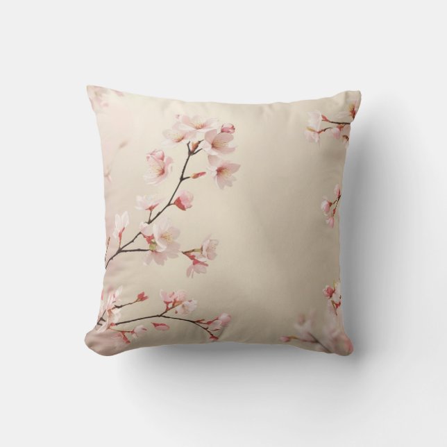 Cherry Blossom Kissen (Vorderseite)
