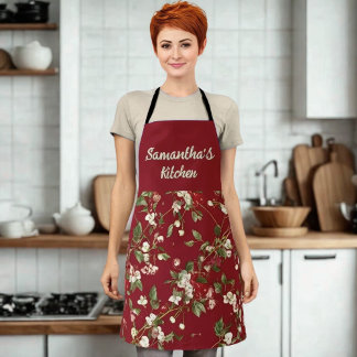 Cherry Blossom Kitchen Schürze