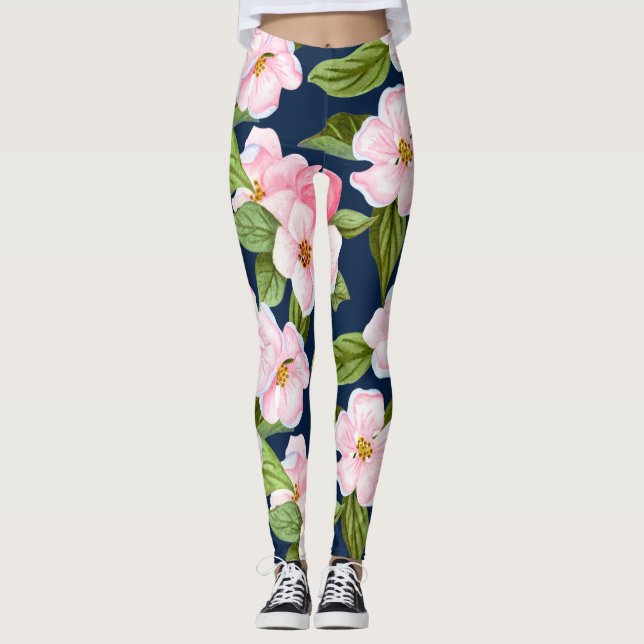 Cherry Blossom Leggings (Vorderseite)