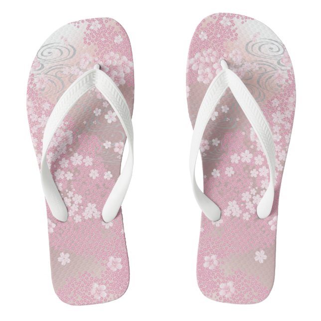 Cherry Blossom Leggings Flip Flops (Fußbett)