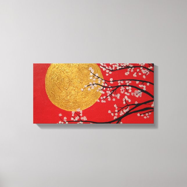 Cherry Blossom Leinwand (Vorderseite)