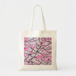 Cherry Blossom Leinwand Tasche