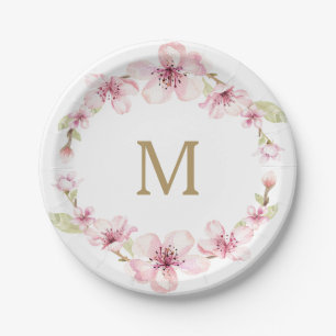 Cherry Blossom Monogram Paper-Teller Pappteller
