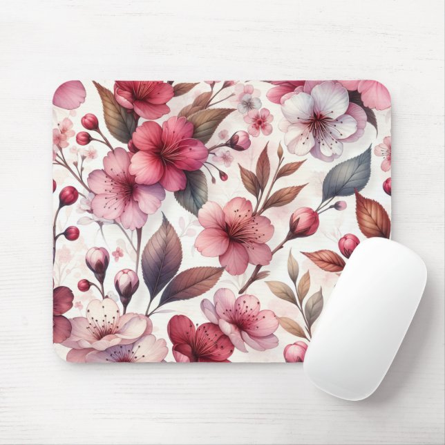 Cherry Blossom Mousepad (Mit Mouse)