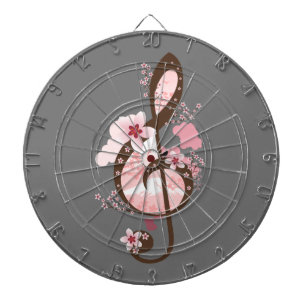 Cherry Blossom Music Dartscheibe
