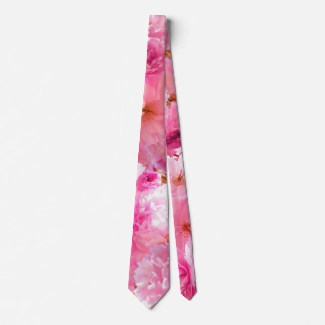 Cherry Blossom Neck Tie Krawatte (Vorderseite)