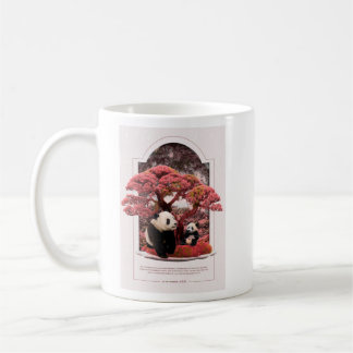 Cherry Blossom Panda Kaffeetasse