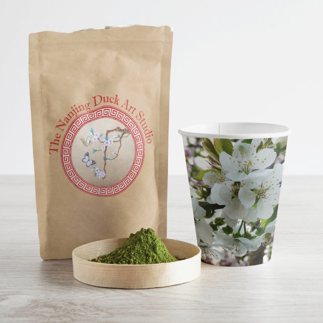 Cherry Blossom Paper Cups Pappbecher (Von Creator hochgeladen)