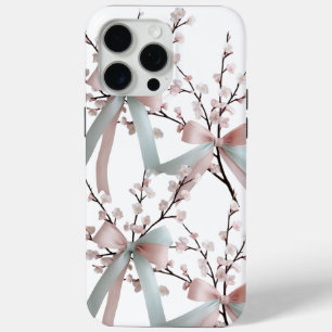 Cherry Blossom Pastel Bow iPhone 15 Pro Max Fall Case-Mate iPhone Hülle