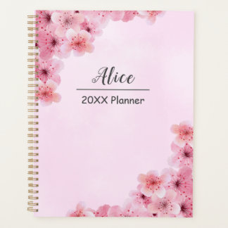 Cherry Blossom personalize Plananner Planer