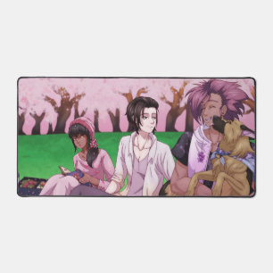 Cherry Blossom Picnic Schreibtischunterlage