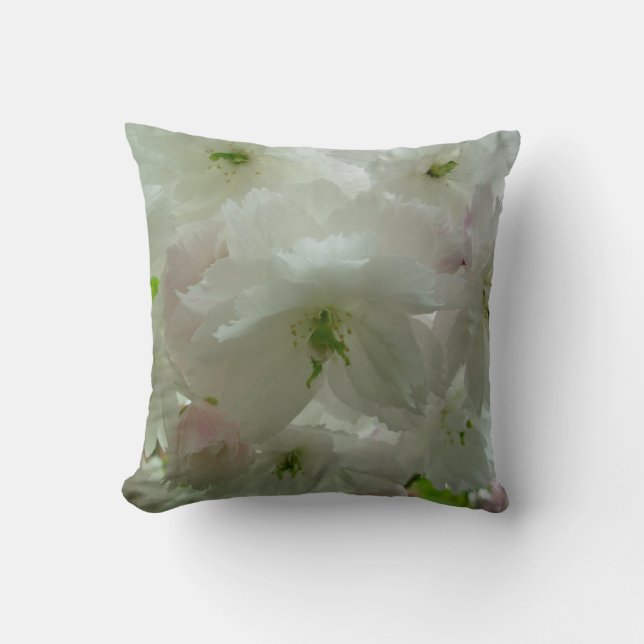 Cherry Blossom Pillows Frühlingsblumen Kissen (Vorderseite)