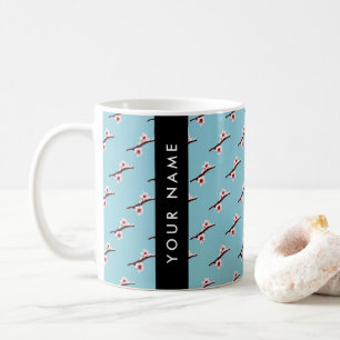Cherry Blossom, Pink Sakura, Ihr Name Kaffeetasse