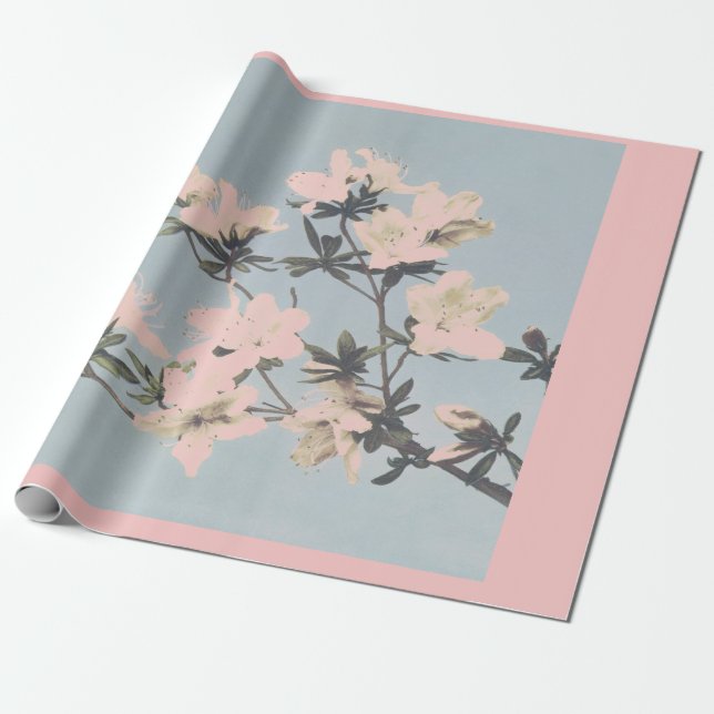 CHERRY BLOSSOM PINK Wrapping Paper Geschenkpapier (Ungerollt)