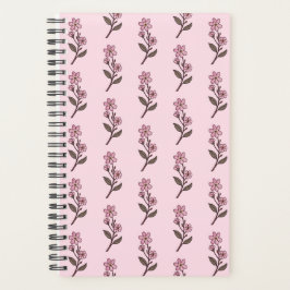 Cherry Blossom Planner - rosa Muster Planer