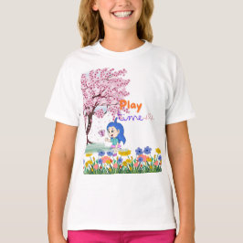 Cherry Blossom Playtime T-Shirt