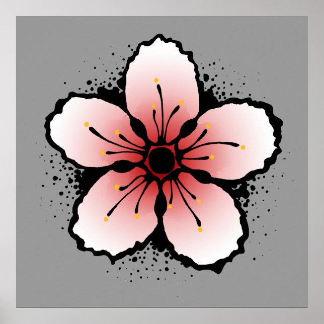 Cherry Blossom Poster (Vorne)