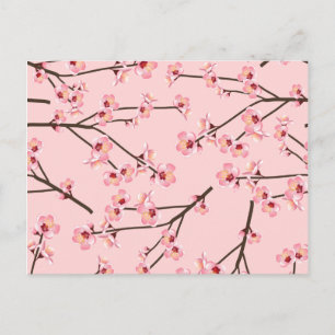 Cherry Blossom Postkarte