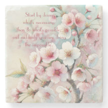 Cherry Blossom & Quote