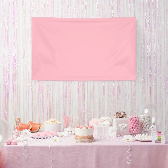 Cherry Blossom Rosa Farbe Banner (Party)