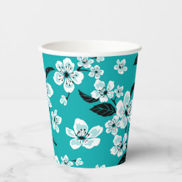 CHERRY BLOSSOM - SAKURA (AQUAMARIN) PAPPBECHER