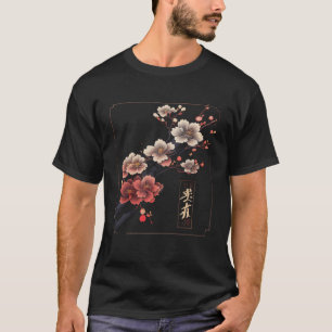 Cherry Blossom Sakura Blume Graphic Japan Vaporwa T-Shirt