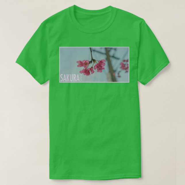 Cherry Blossom Sakura Graphic T-Shirt (Design vorne)