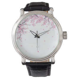 Cherry Blossom Sakura Japanese Art Tote Armbanduhr