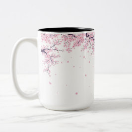 Cherry Blossom Sakura Japanese Art Tote Zweifarbige Tasse